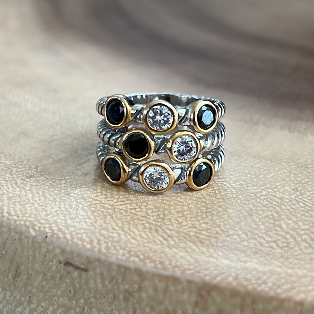 Silver Braided Ring